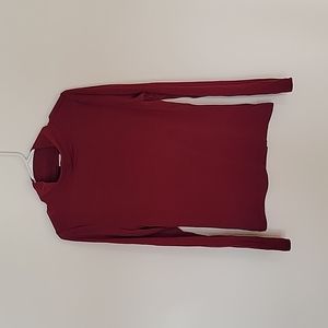 A New Day - Burgundy Mockneck/Turtleneck